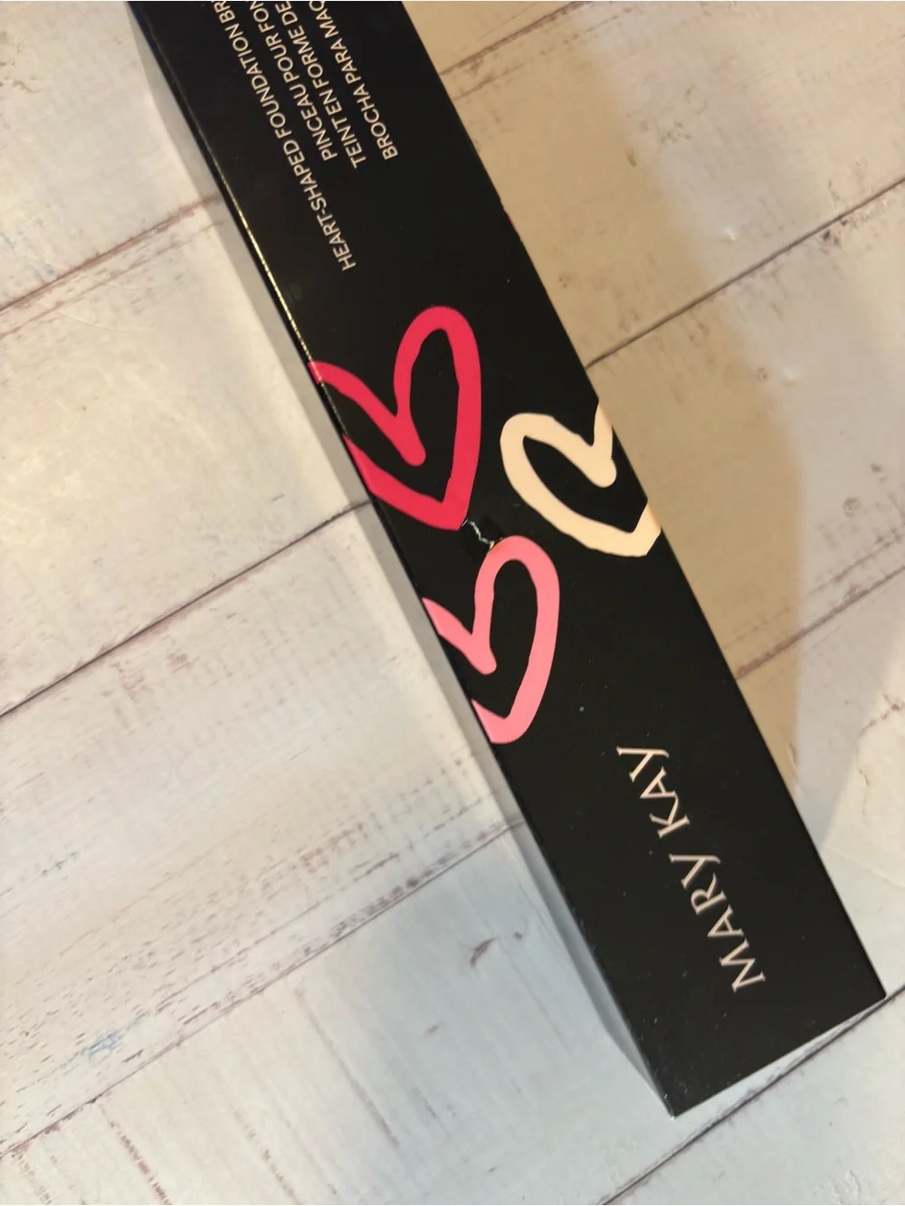 Mary Kay Foundation Makeup Brush HEART SHAPED 7